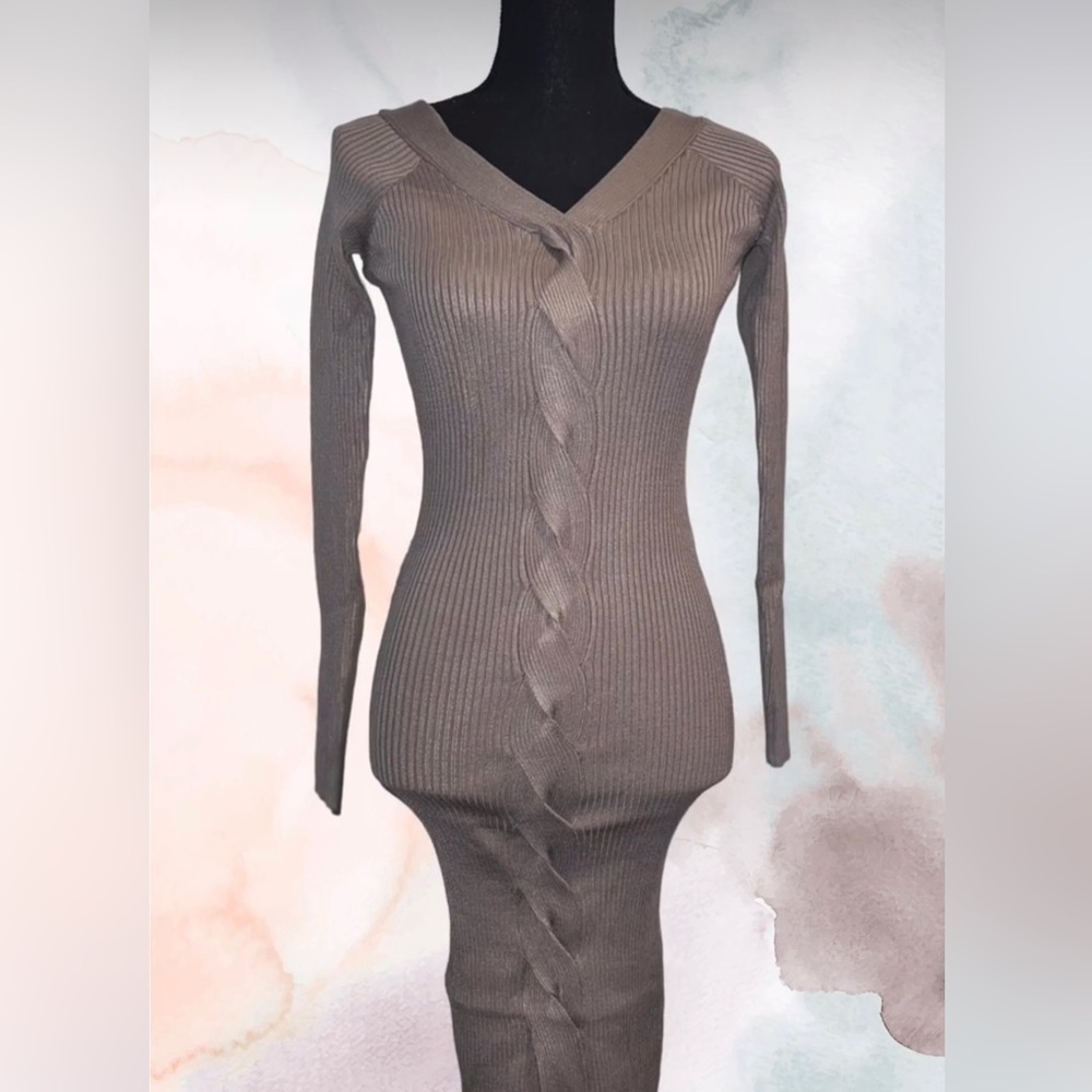Sweater dress